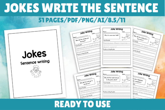 Fun Jokes Sentence Worksheets