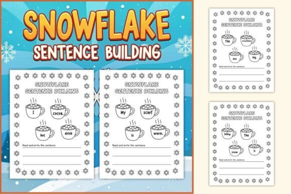 Winter Sentence Building Fun