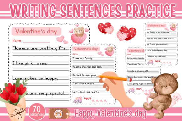 Fun Valentine's Writing for Kids