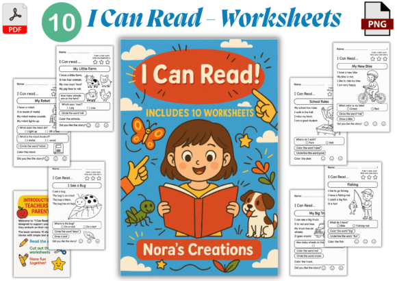 Beginner Reading Fun Workbook