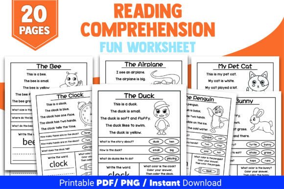Engaging Animal-Themed Reading Worksheets
