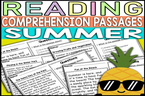 Summer Reading Comprehension Pack