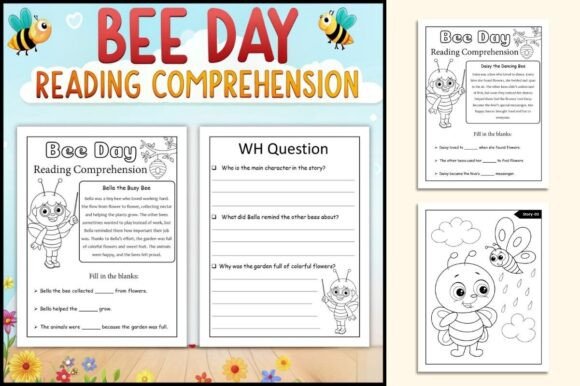 Engaging World Bee Day Worksheet