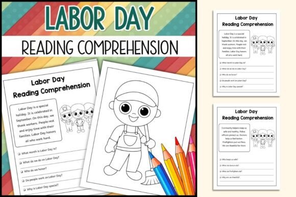 Labor Day Comprehension & Activities