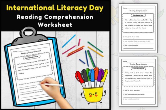 International Literacy Day Reading Book