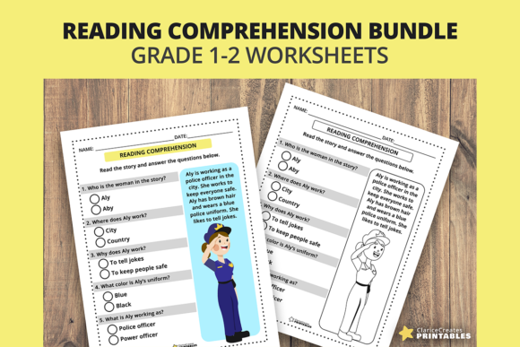 Colorful Jobs Reading Bundle