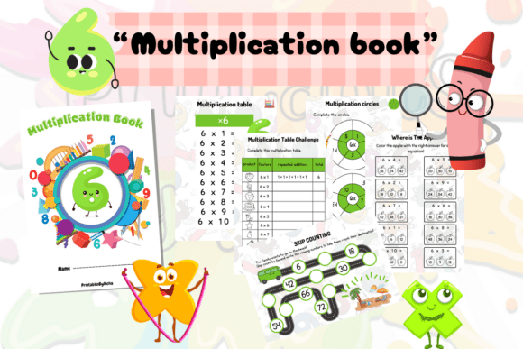 Interactive Multiplication Workbook