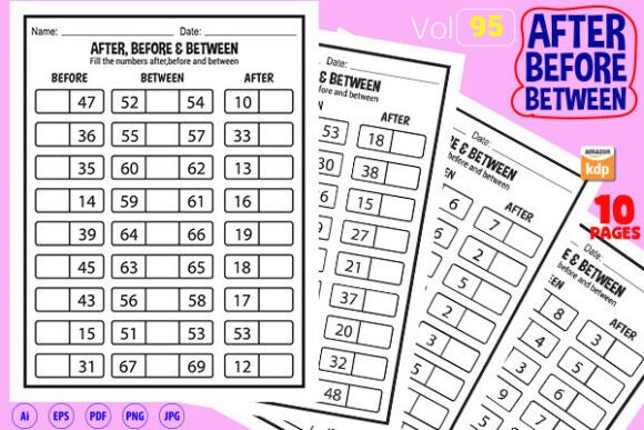 Number Sequencing Activity Book