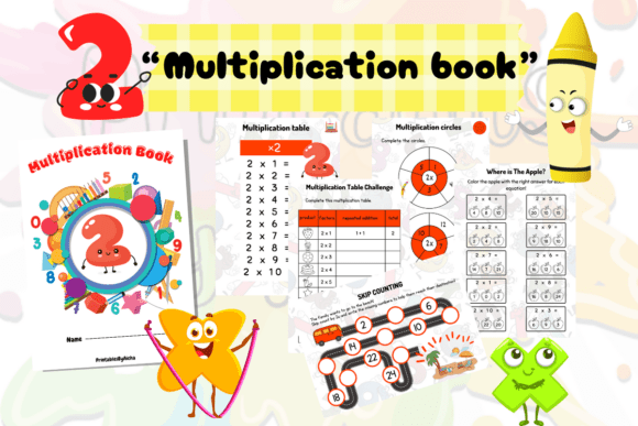 2 Times Table Mastery Workbook
