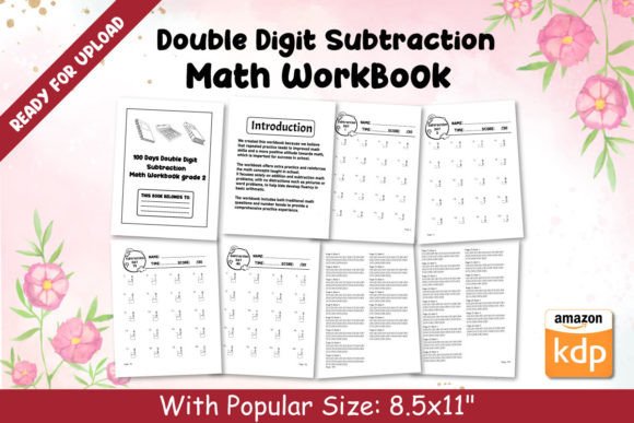 Interactive Double-Digit Subtraction Worksheets