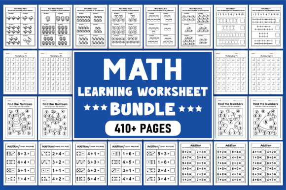 Comprehensive Math Worksheet Collection