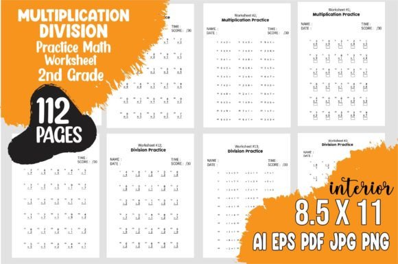 Multiplication and Division Activity Sheets