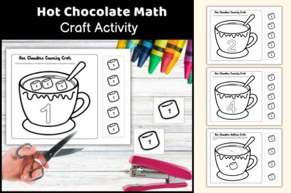 Hot Chocolate Math Craft Kit