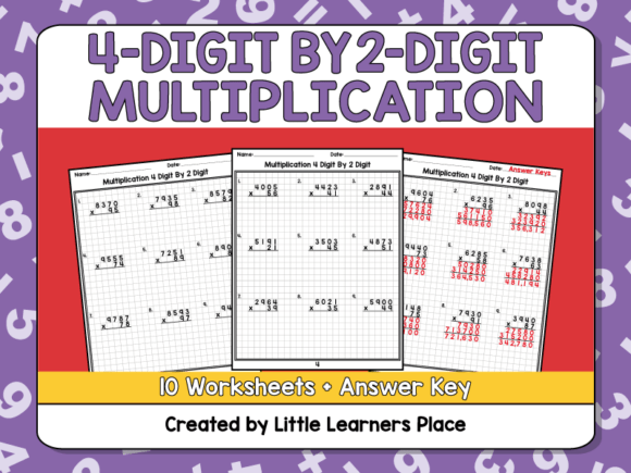 Advanced Multiplication Practice Sheets