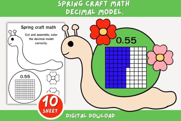 Snail Spiral Decimal Craft