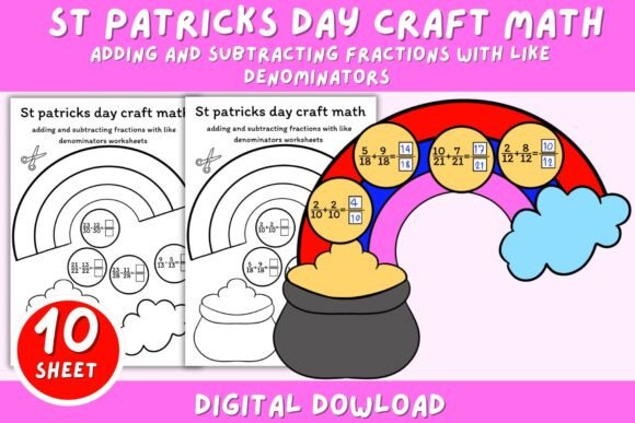 St. Patrick's Day Fraction Craft
