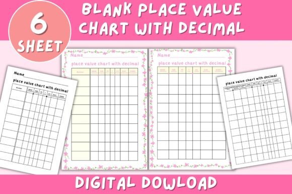 Place Value Chart with Decimals