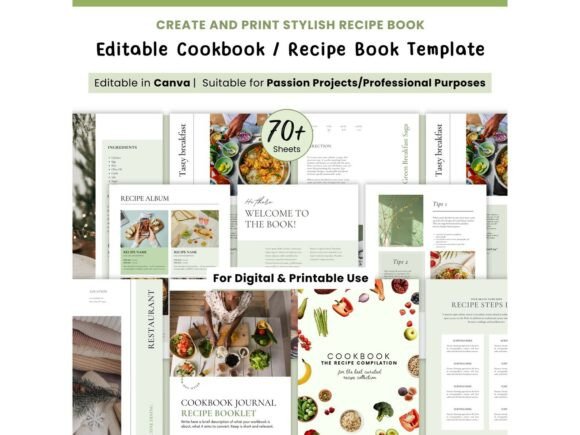 Customizable Cookbook Template