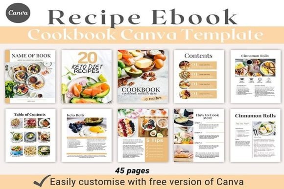 Customizable Cookbook Template