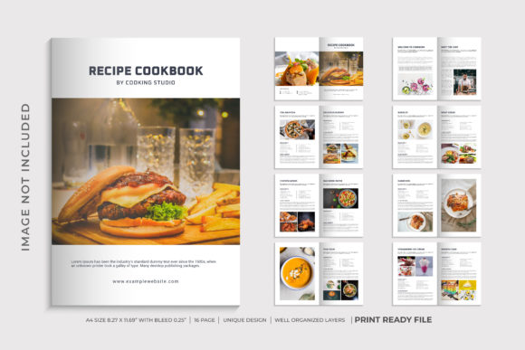 Premium Recipe Cookbook Template