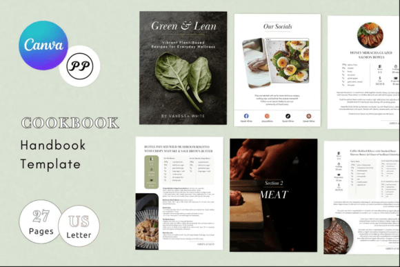 Culinary Creations Canva Template