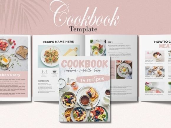 Customizable Canva Recipe Book Template