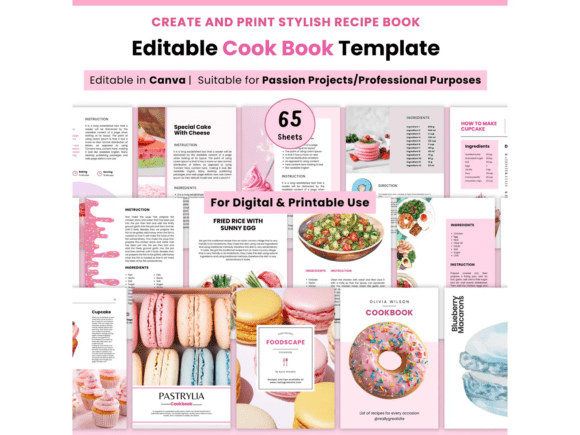 Digital Recipe Adventure Template