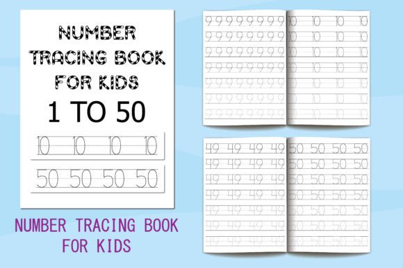 Creative Number Tracing Workbook