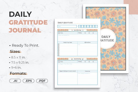 Gratitude Journal Template for Printing