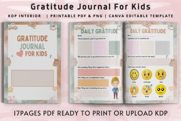 Customizable Gratitude Journal Template