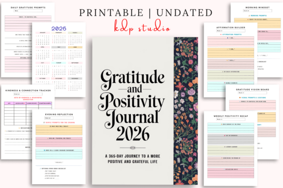 Joyful Gratitude & Positivity Journal