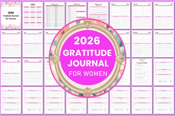 Gratitude & Mindfulness Journal 2026