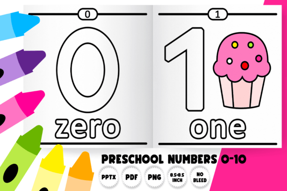 Preschool Numbers Workbook