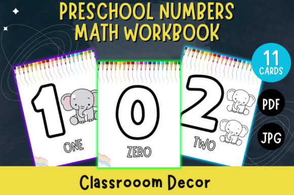 Engaging Numbers Workbook for Kids