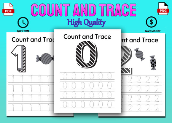 Tracing Numbers Workbook 0-10