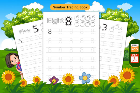 Kids' Number Tracing Workbook