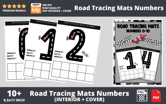 Interactive Road Number Mats 0-20