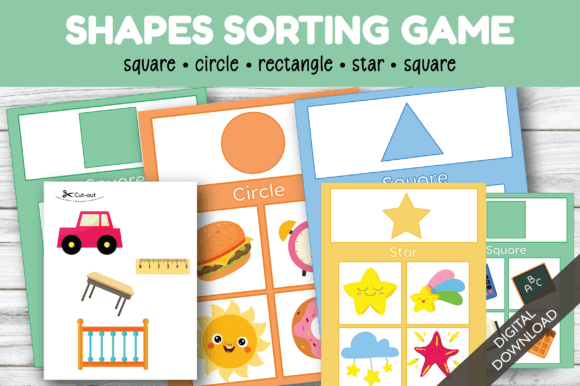 Interactive Shape Sorting Puzzle