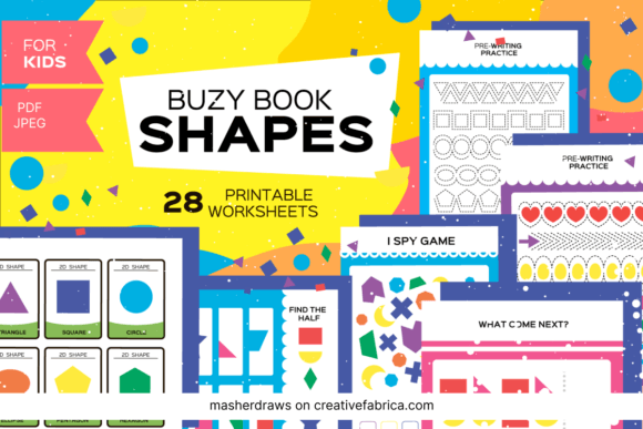 Shapes Practice Workbook