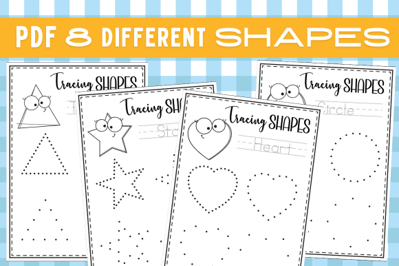 Shapes Tracing Worksheets Collection
