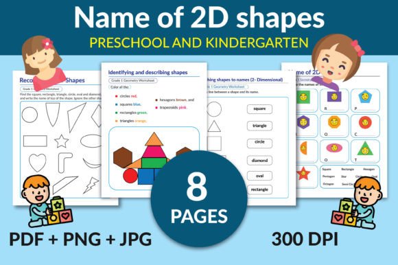 2D Shape Activity Workbook