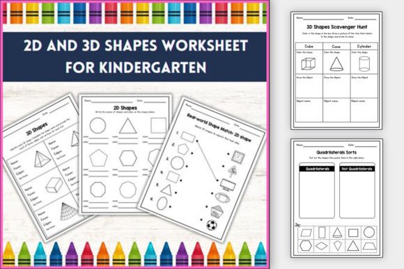 Shapes Galore – Engaging Worksheet Activities