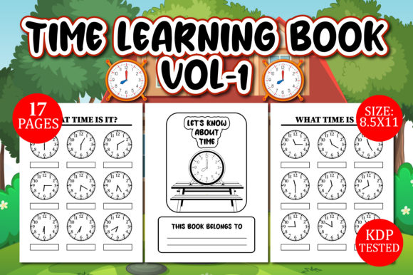 Printable Time Learning Worksheets for Kids
