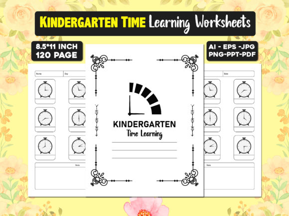 Kindergarten Learning Interior Set