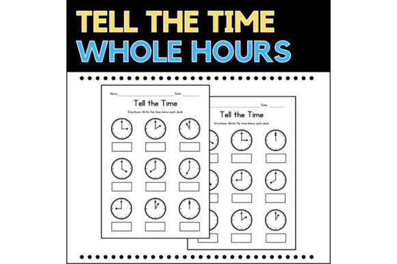 Fun Clock Practice Worksheets