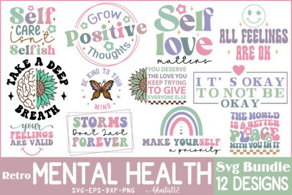 Inspirational Retro SVG Craft Set