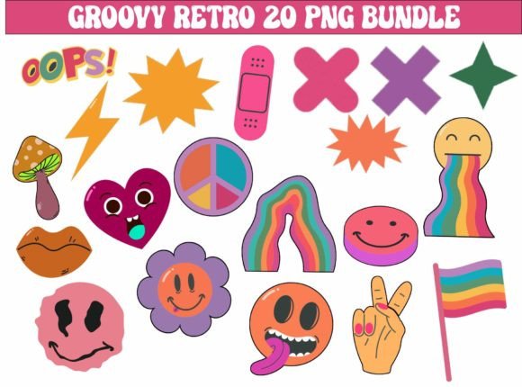 Groovy Retro Design Collection