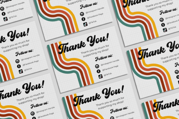 Customizable Canva Thank You Card Template