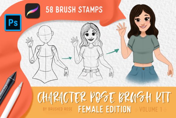 Ultimate Character Pose Stamp Kit