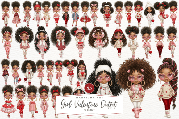 Valentine's Day Creative Clipart Bundle